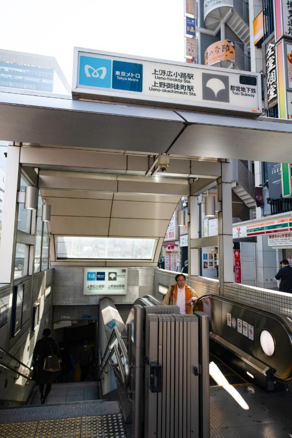 Bnb+ Ueno Okachimachi Tokyo prefektur Exteriör bild