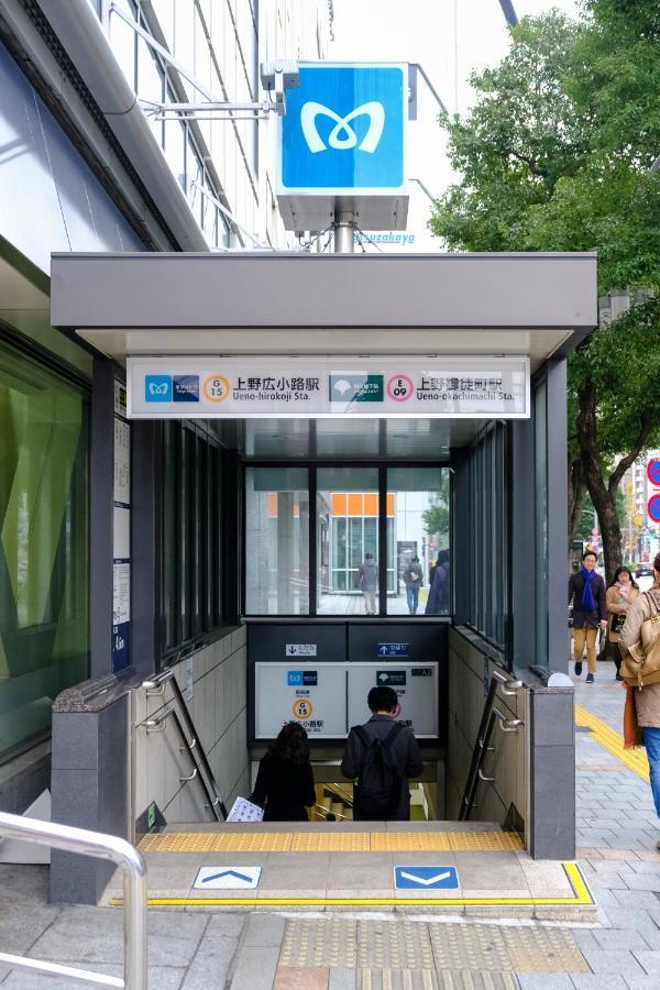Bnb+ Ueno Okachimachi Tokyo prefektur Exteriör bild